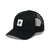 Black-Black-White Icon Patch