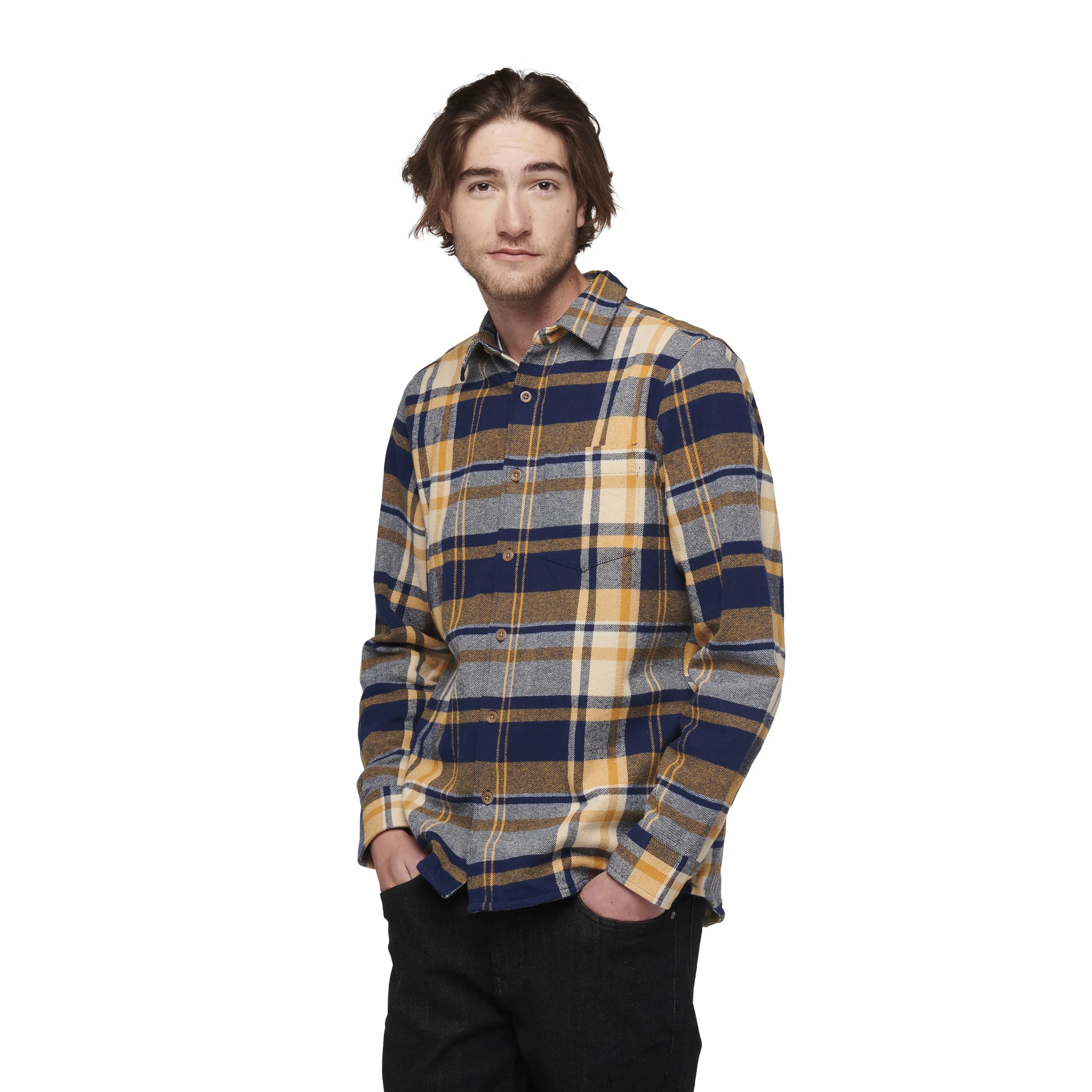 Clay-Off White Plaid