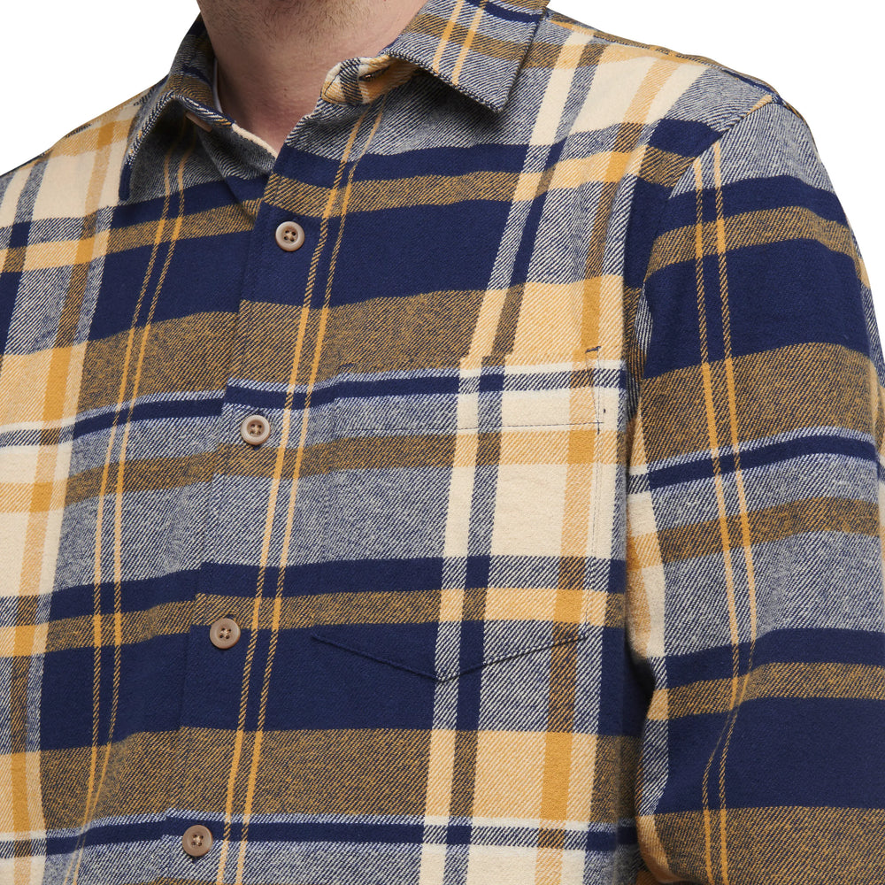 Clay-Off White Plaid