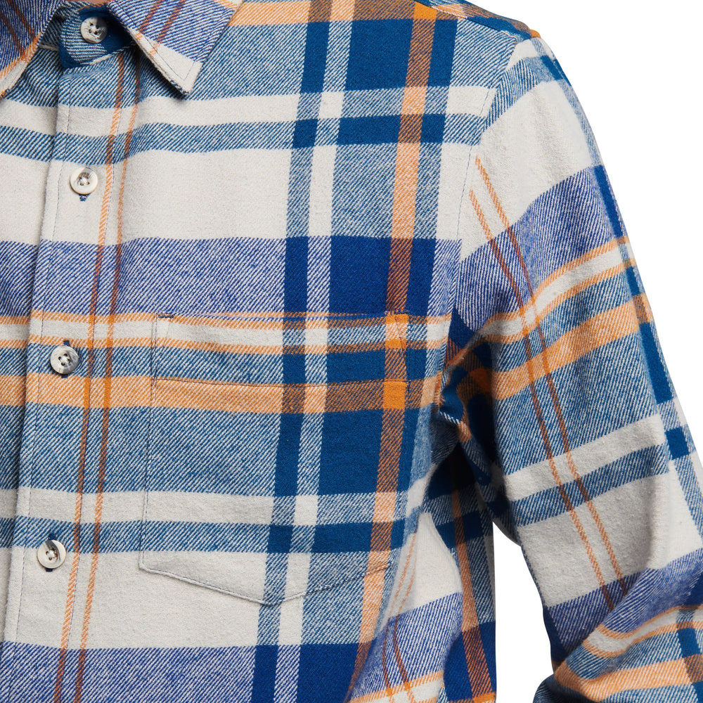 Clay-Off White Plaid