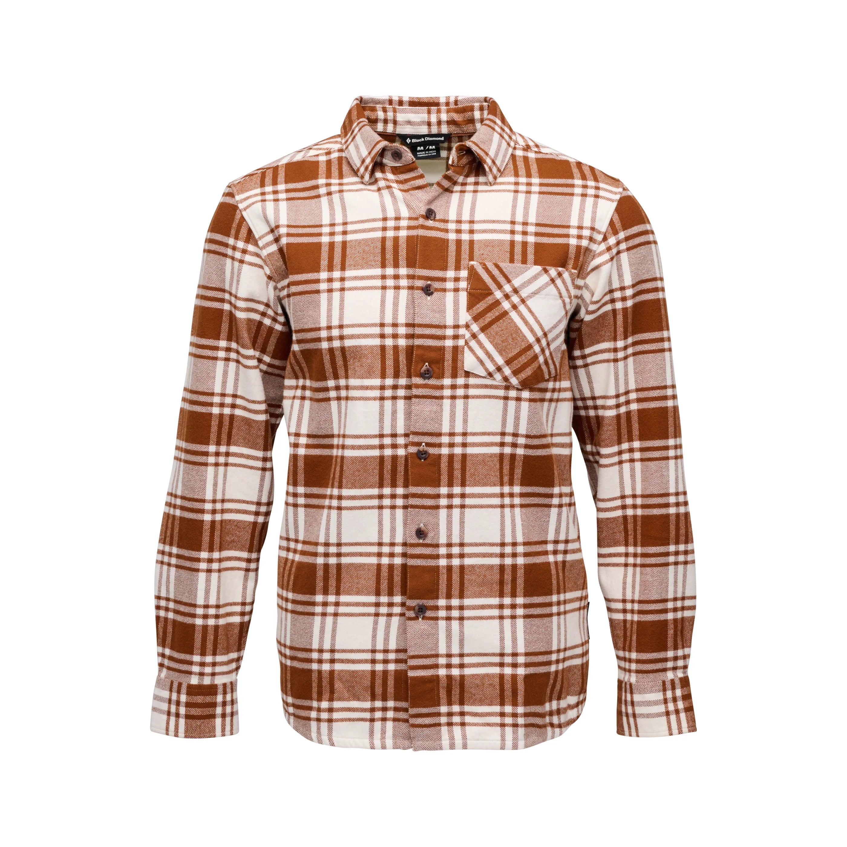 Clay-Off White Plaid