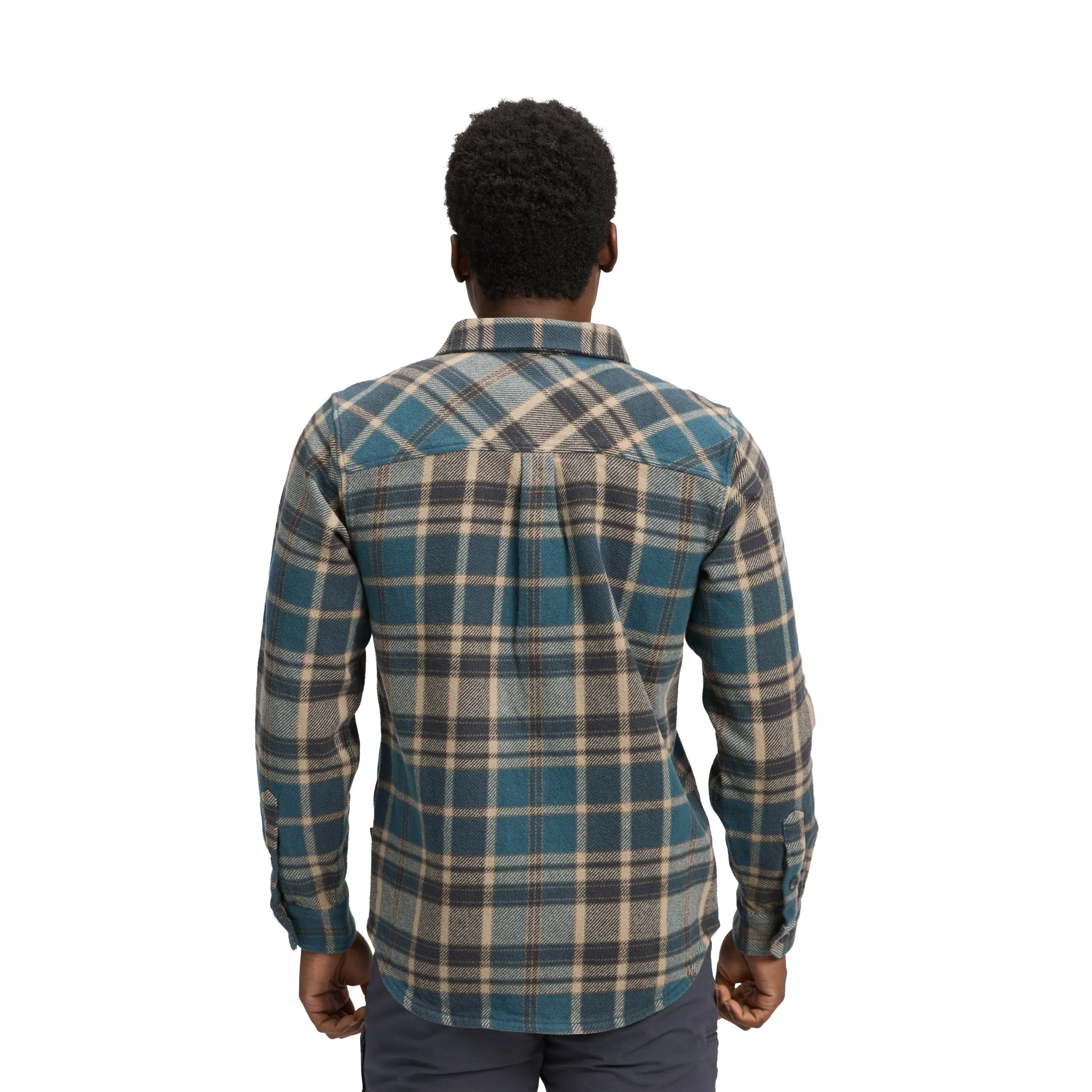 Midnight Blue-Charcoal Plaid