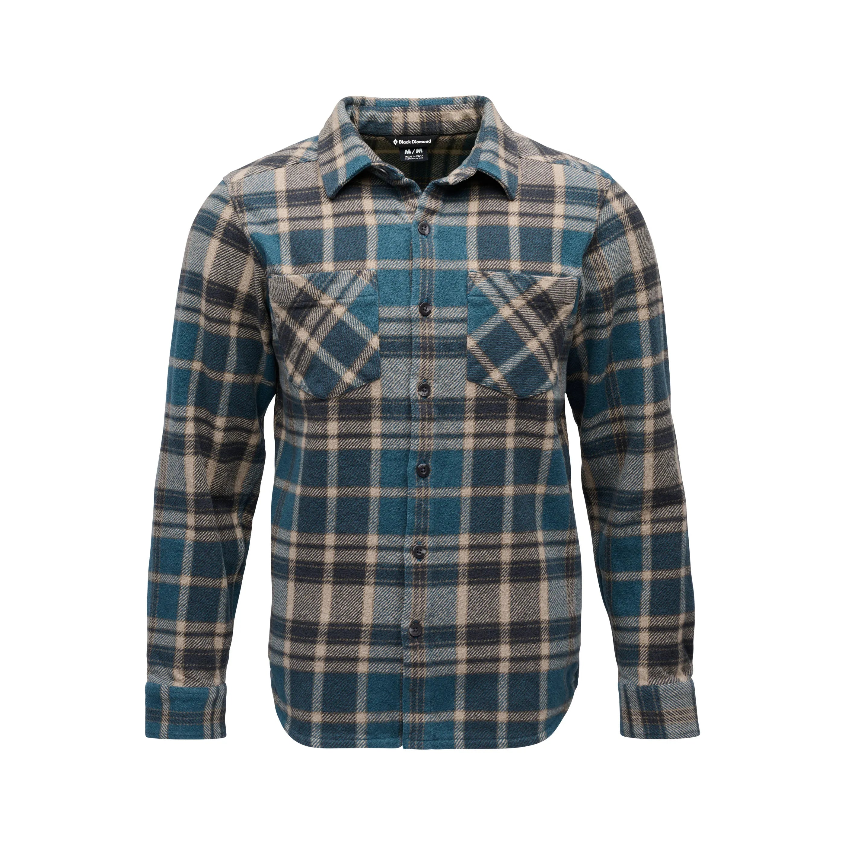 Flax-Black Plaid