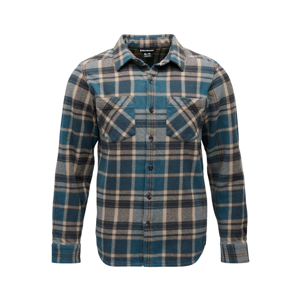 Flax-Black Plaid