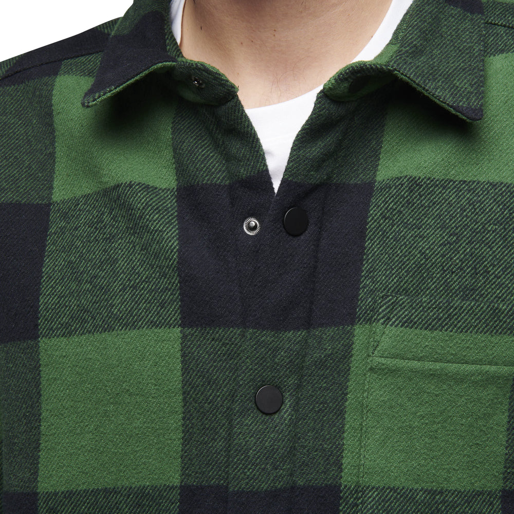 Black-Off White Plaid