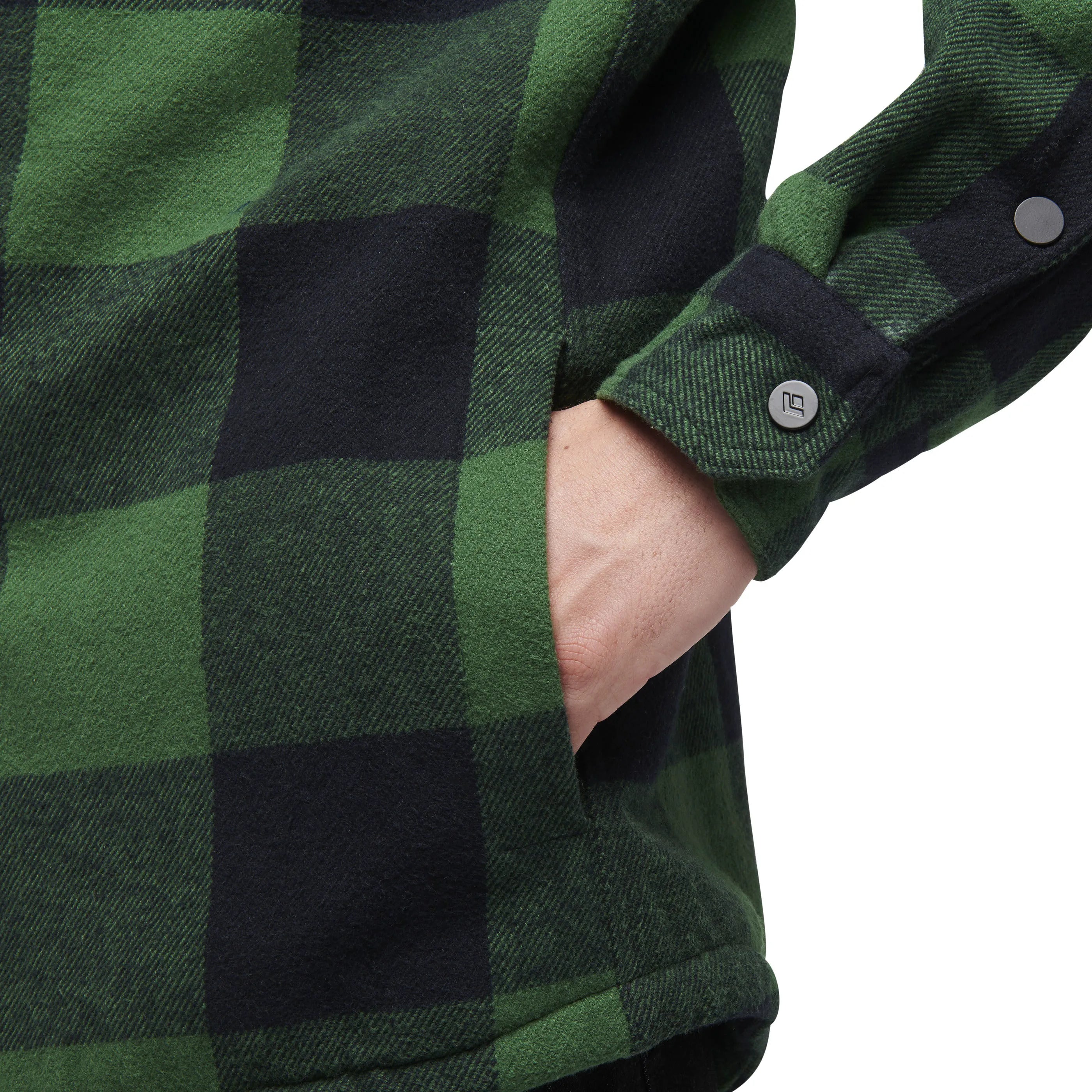 Black-Off White Plaid