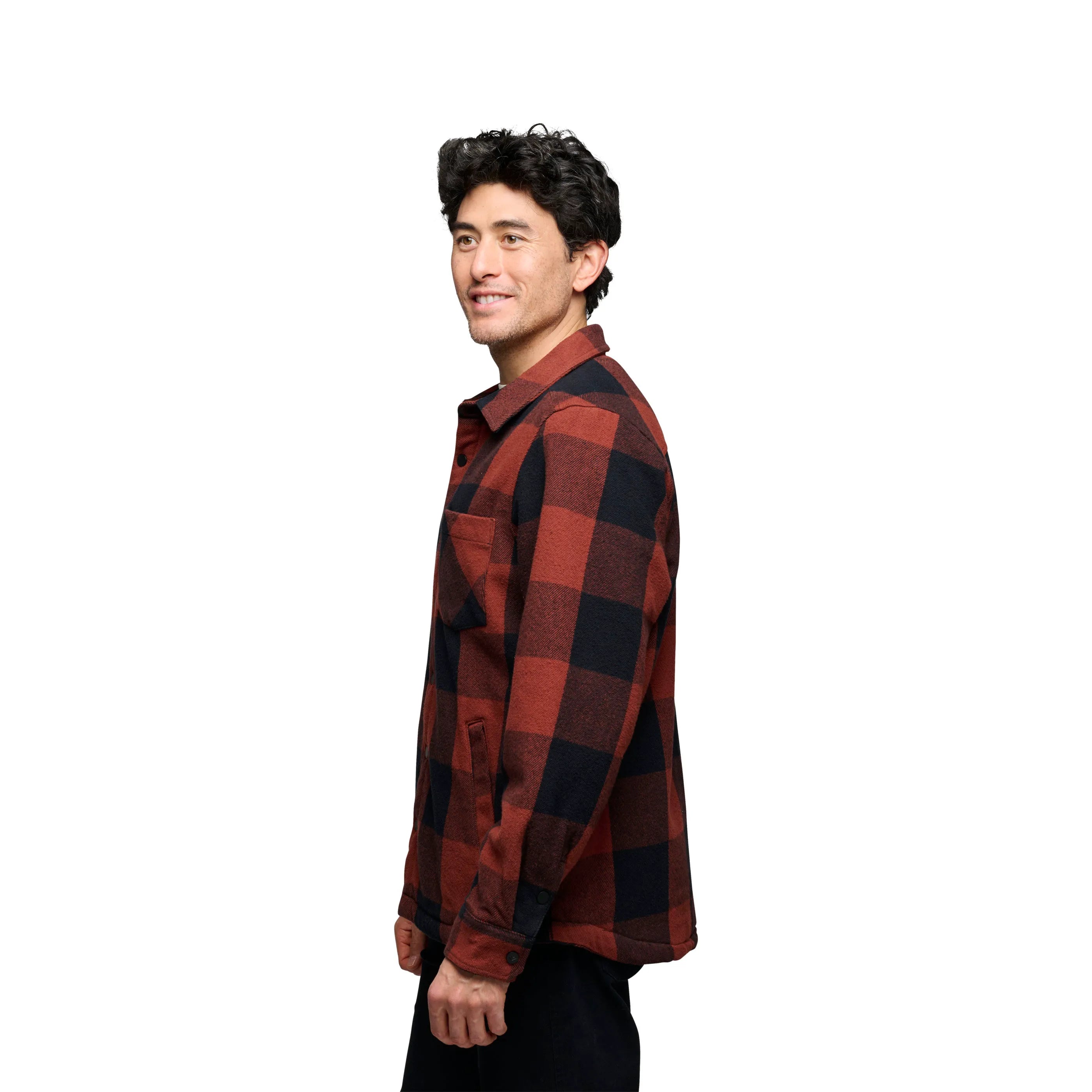 Black-Off White Plaid