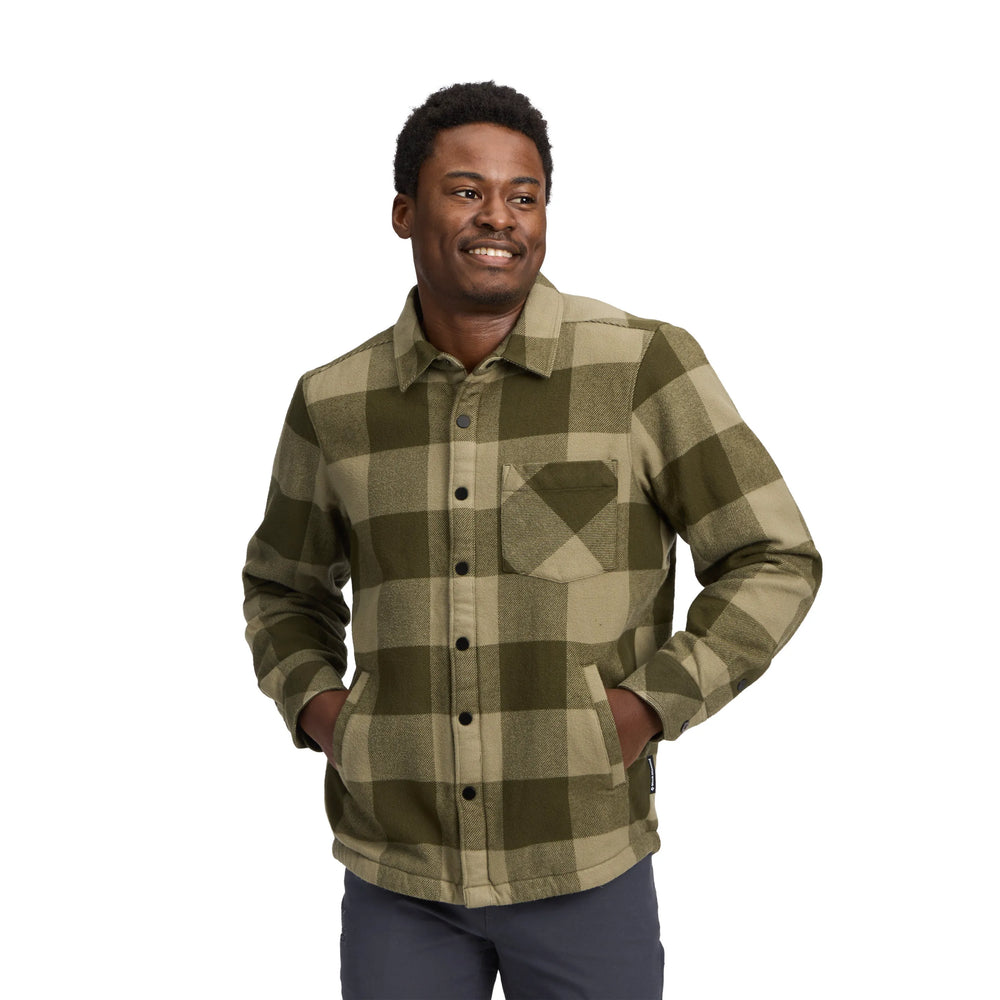 Black-Off White Plaid
