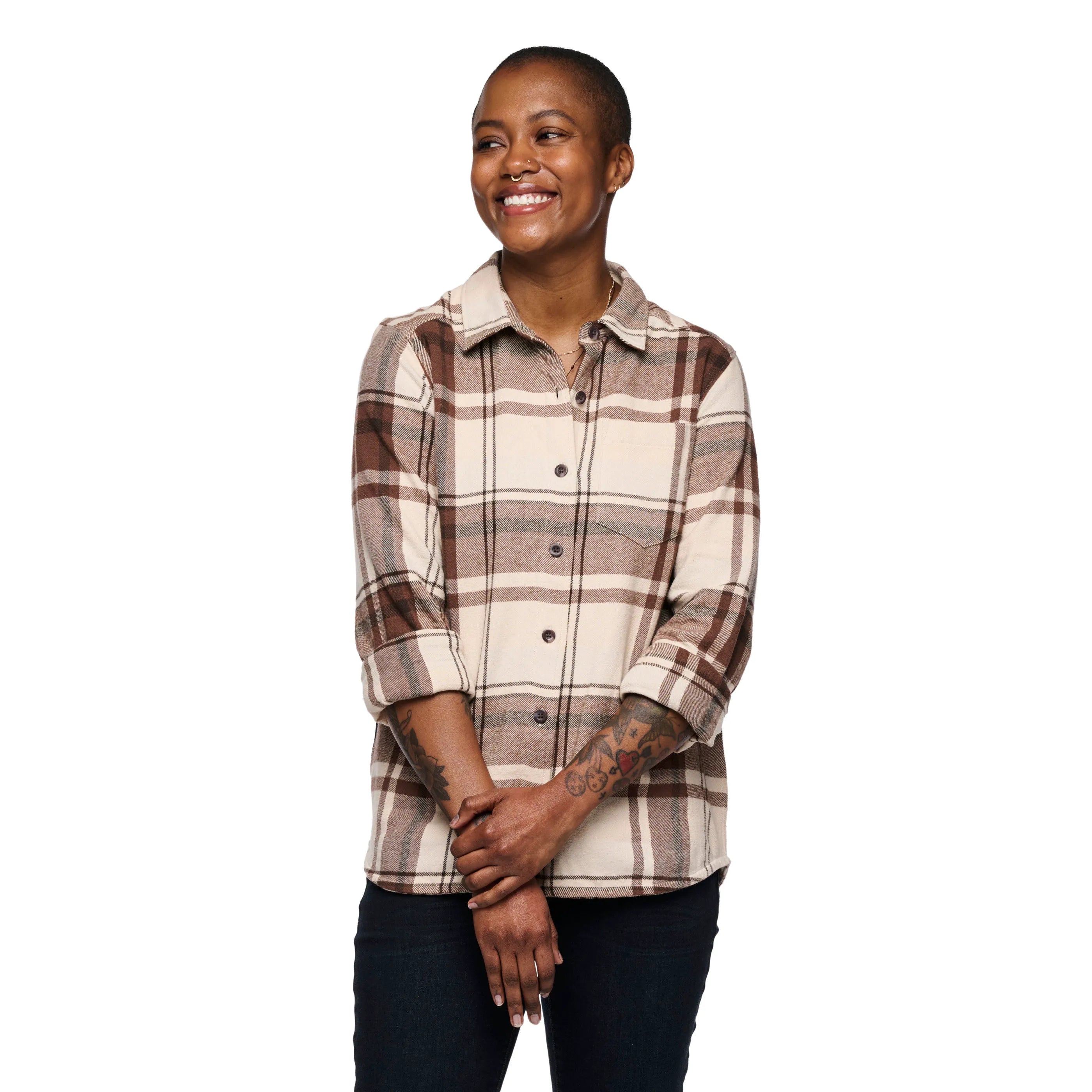 Charcoal-Moonstone Plaid