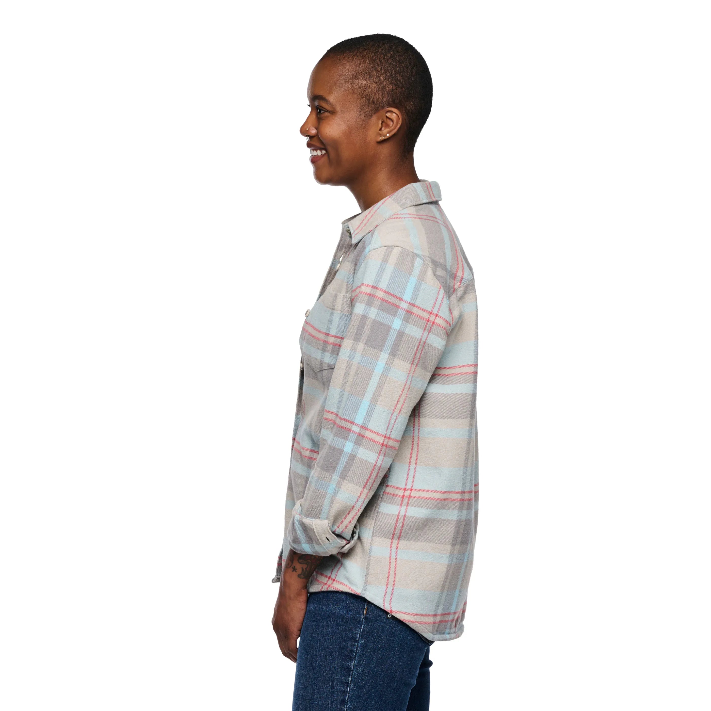 Charcoal-Moonstone Plaid