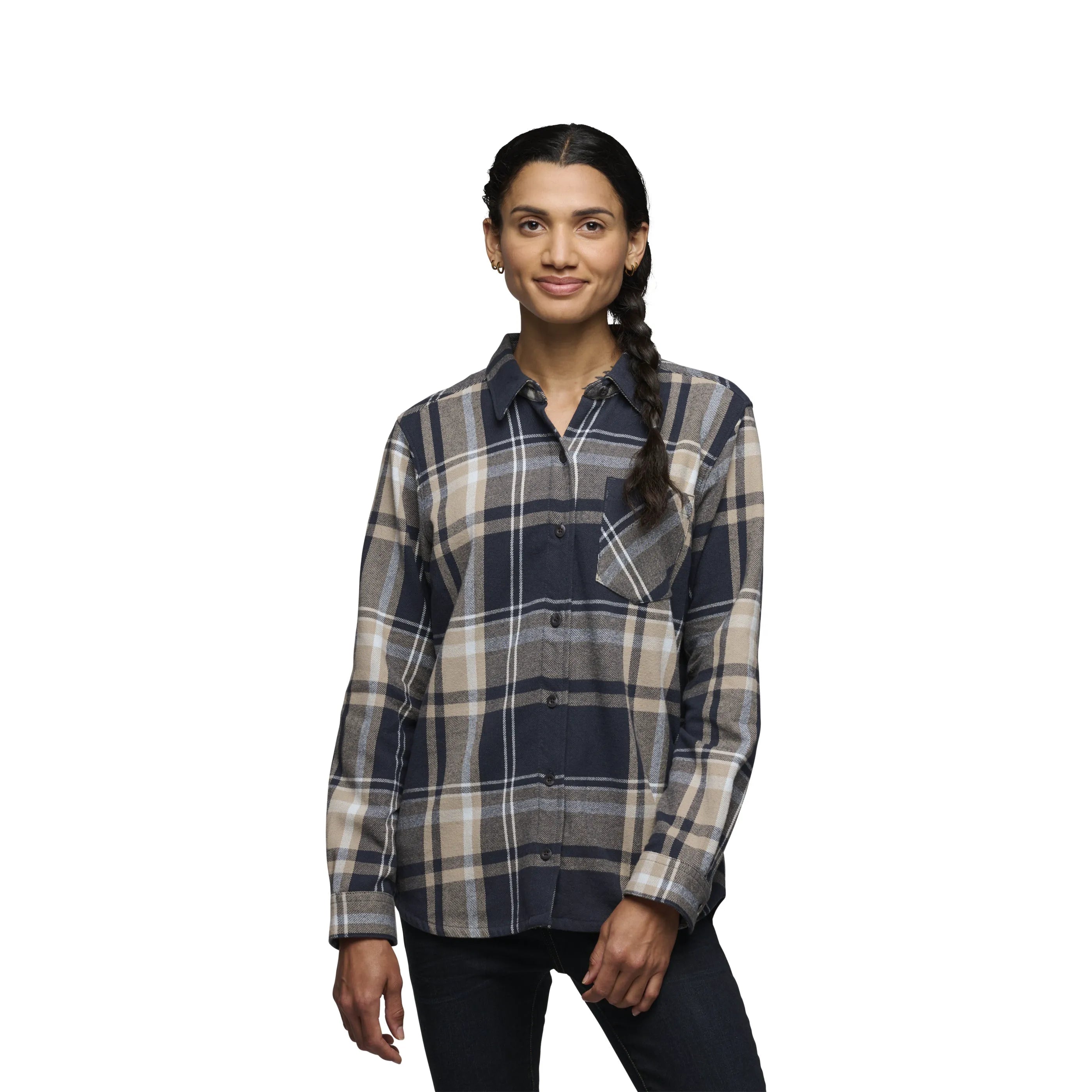 Charcoal-Moonstone Plaid