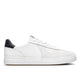 White Leather Navy