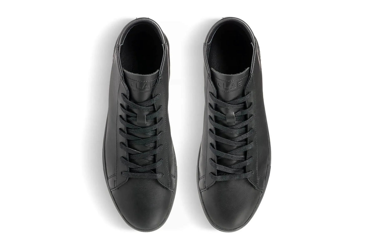 Triple Black Leather