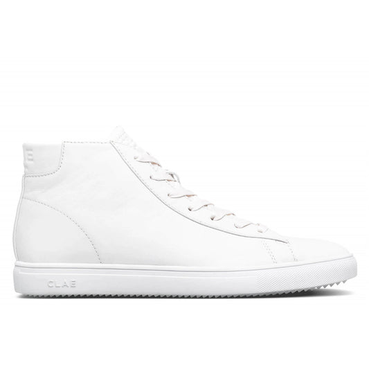 Triple White Leather