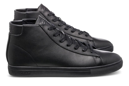 Triple Black Leather
