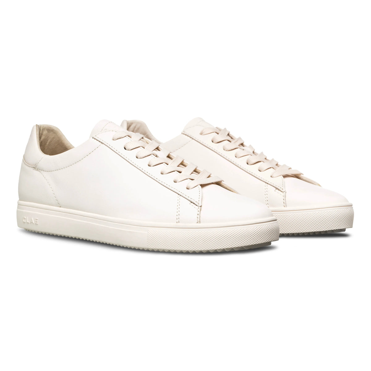 Triple Off-White Leather
