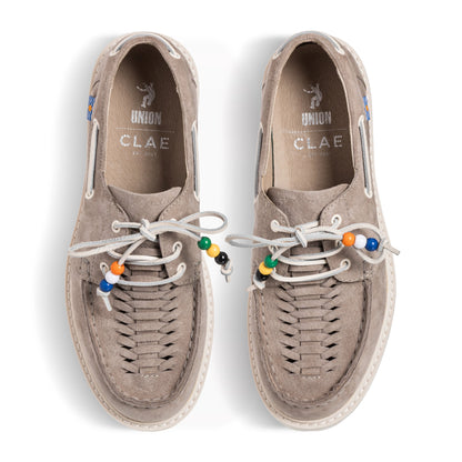 Silver Mink Suede