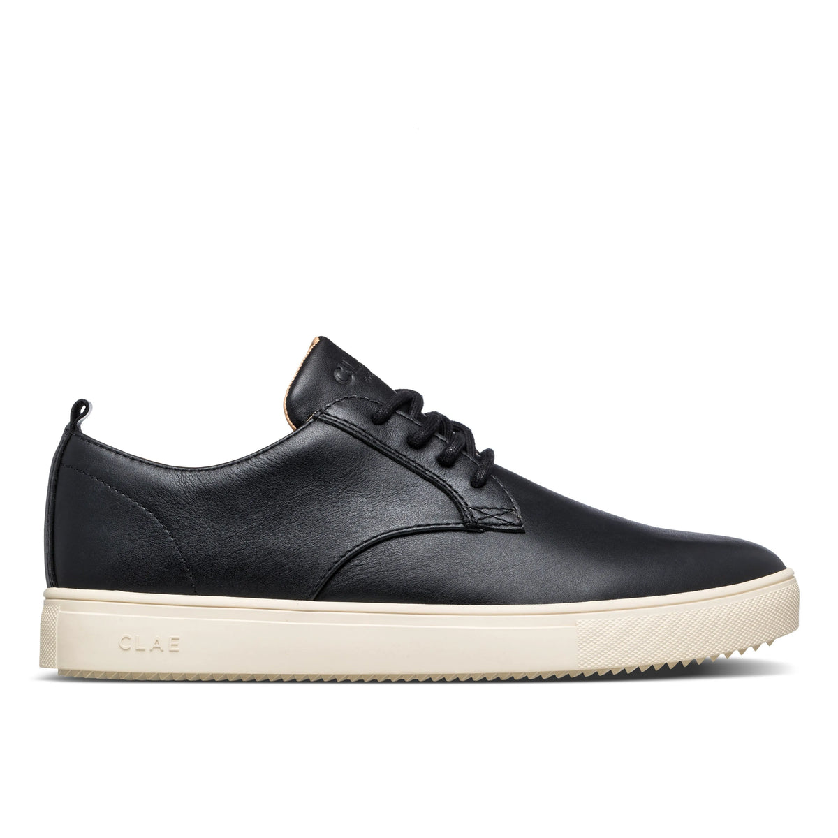 Black Milled Leather