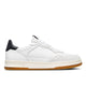 White Leather Black
