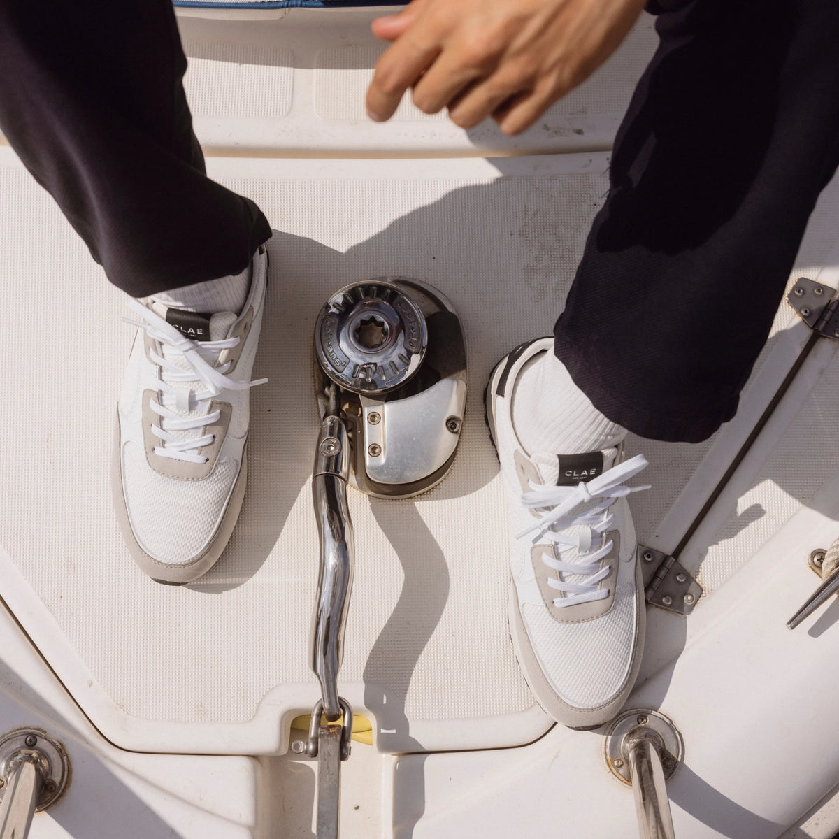 Microchip White Navy