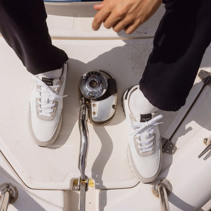 Microchip White Navy