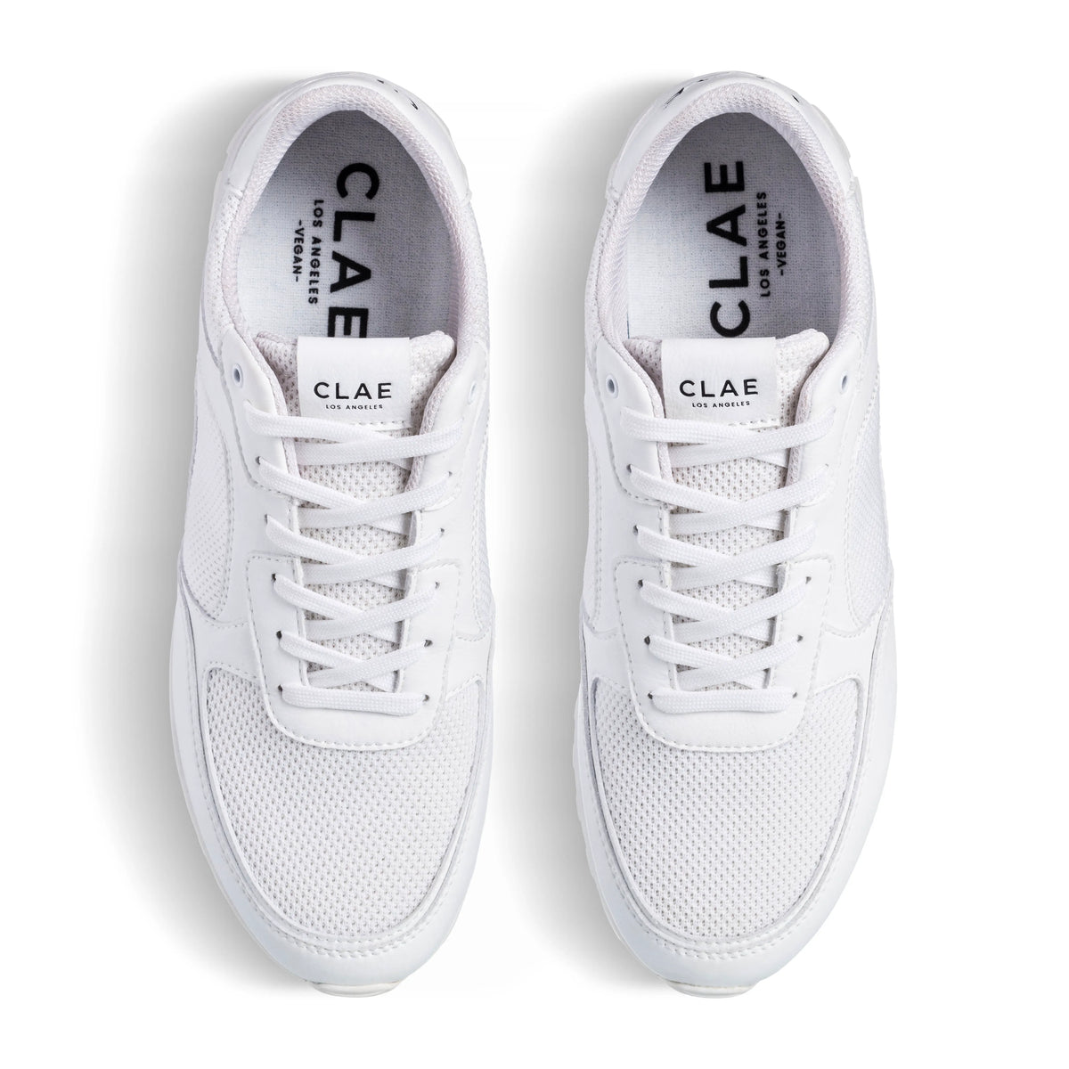 Triple White Leather