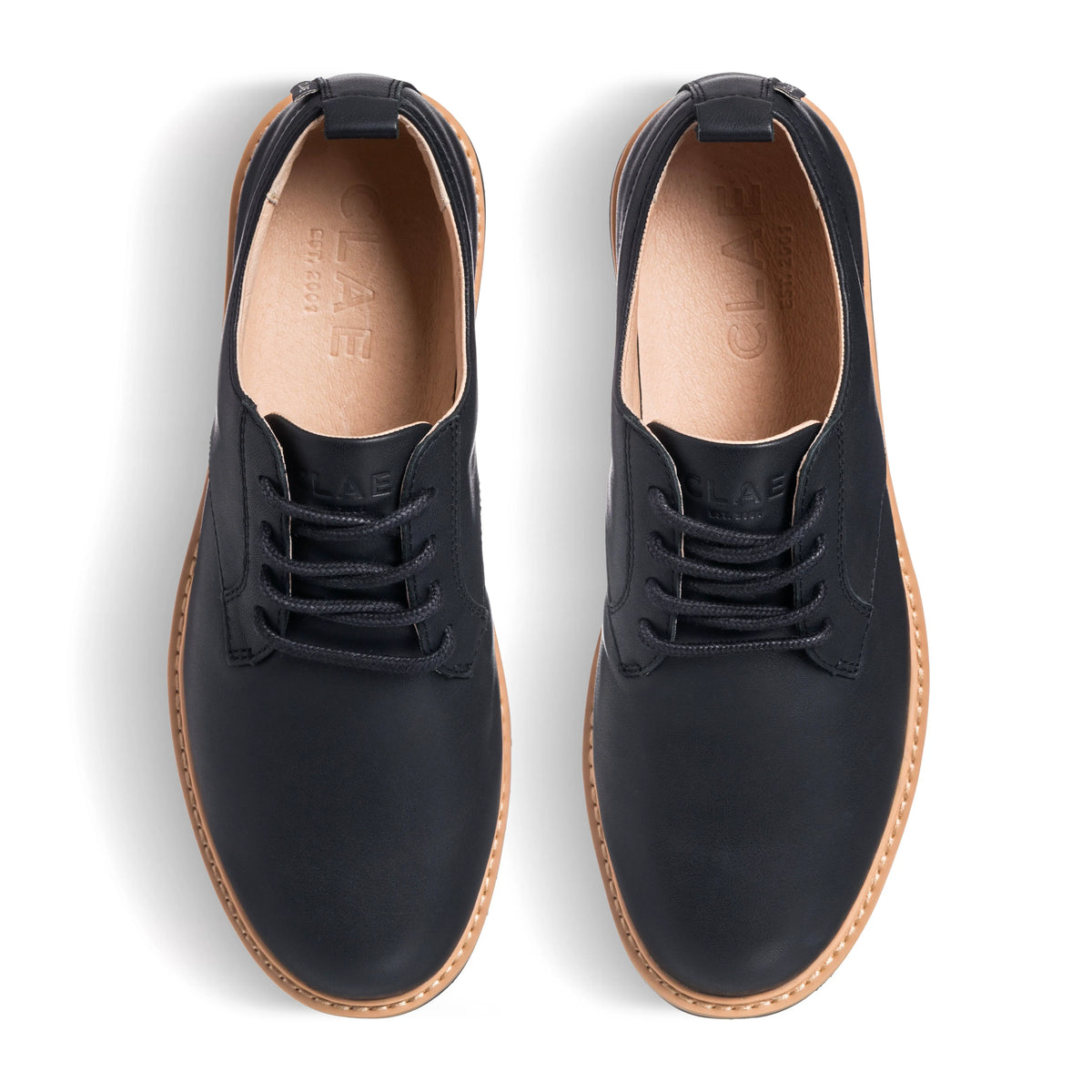 Black Natural Leather
